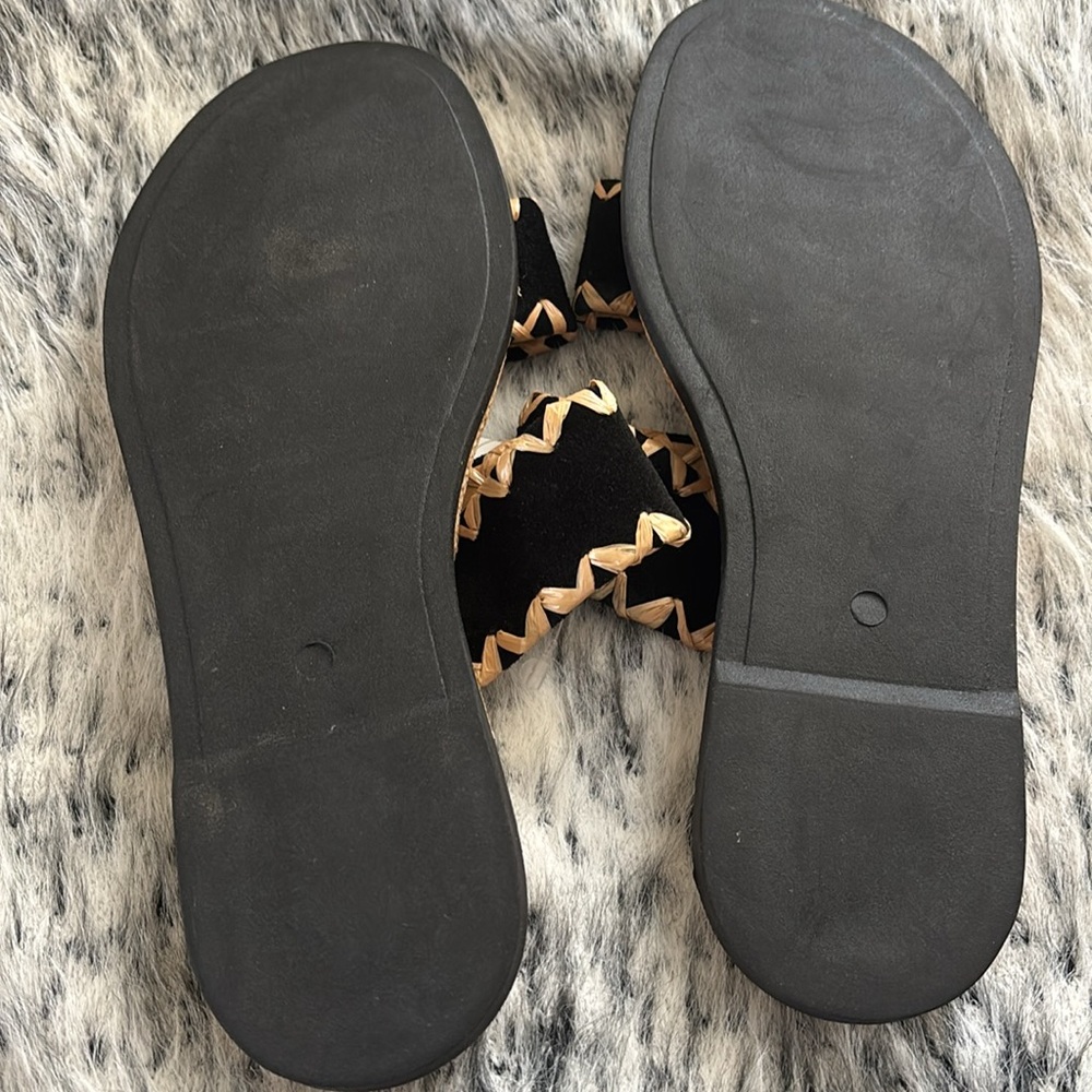 CRISTINA FRANCINI  Sandals Size7.5‎ Leather Made in Italy - Picture 5 of 7